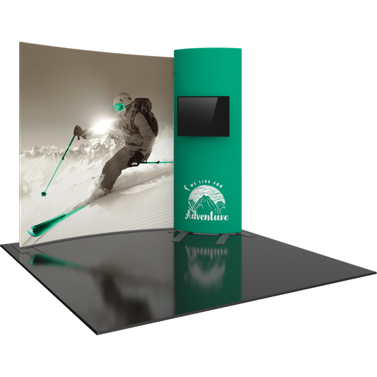 Formulate Designer Series 10ft Fabric Backwall Kit 11
