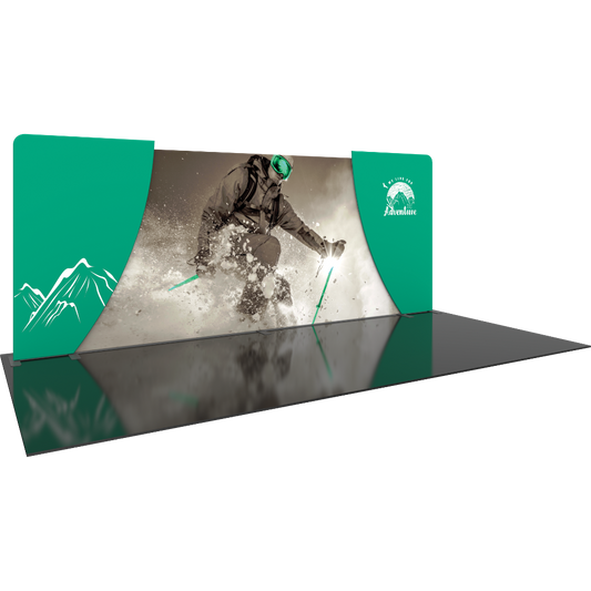 Formulate Designer Series 20ft Fabric Backwall Kit 04