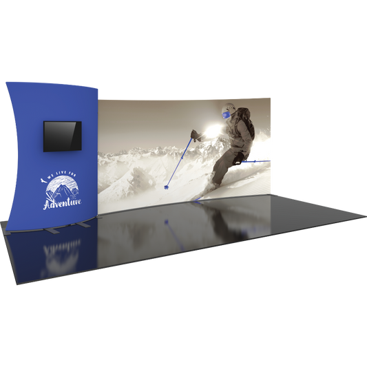 Formulate Designer Series 20ft Fabric Backwall Kit 13