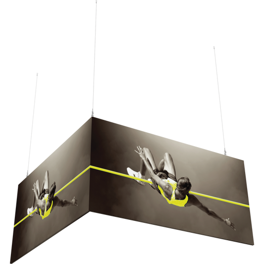8ft x 8ft x 4ft L-Shaped Hanging Structure