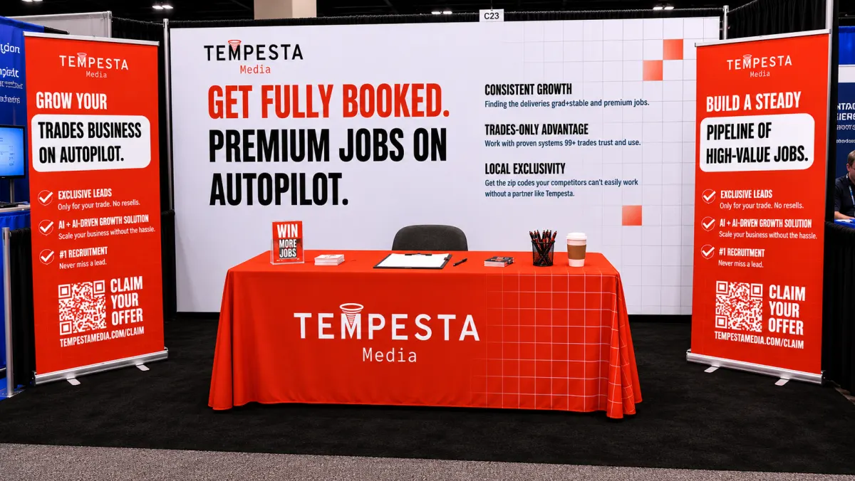 Custom 20ft trade show booth display design