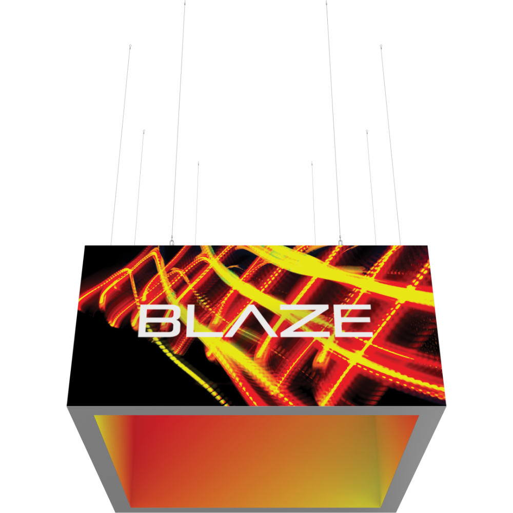 Blaze Light Box - Hanging Square 0804