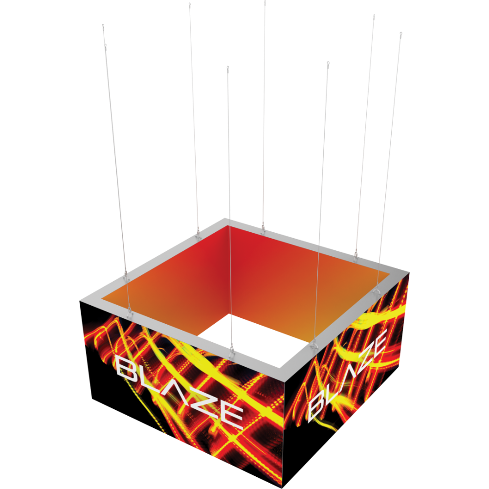 Blaze Light Box - Hanging Square 0804