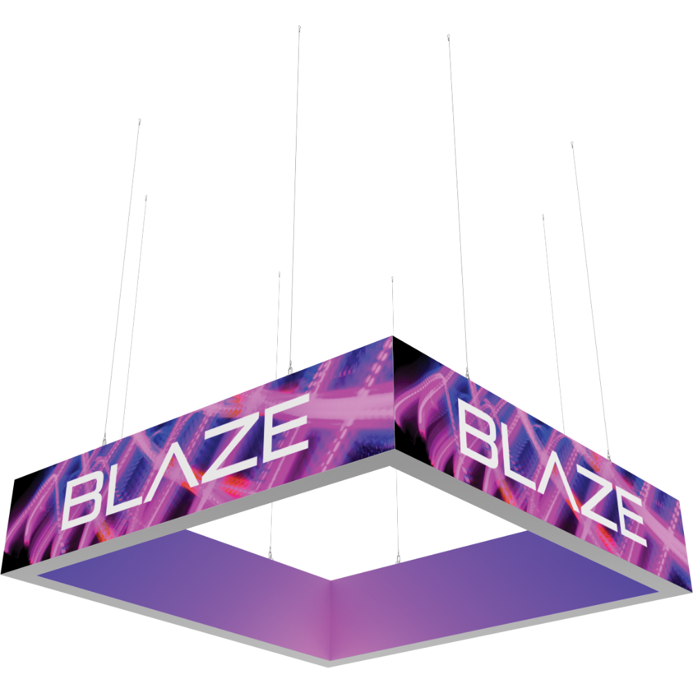 Blaze Light Box - Hanging Square 1002