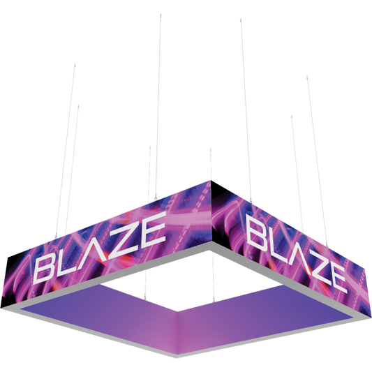 Blaze Light Box - Hanging Square 1002