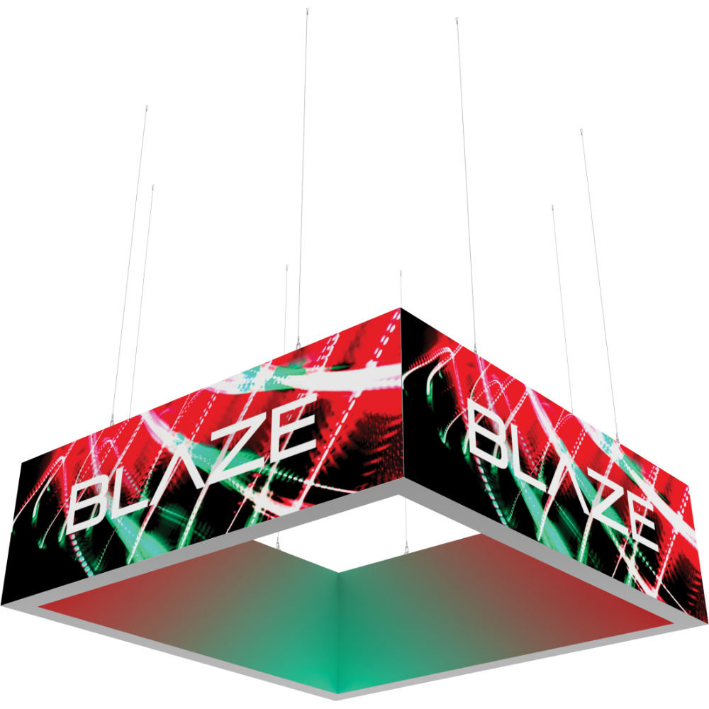 Blaze Light Box - Hanging Square 1003