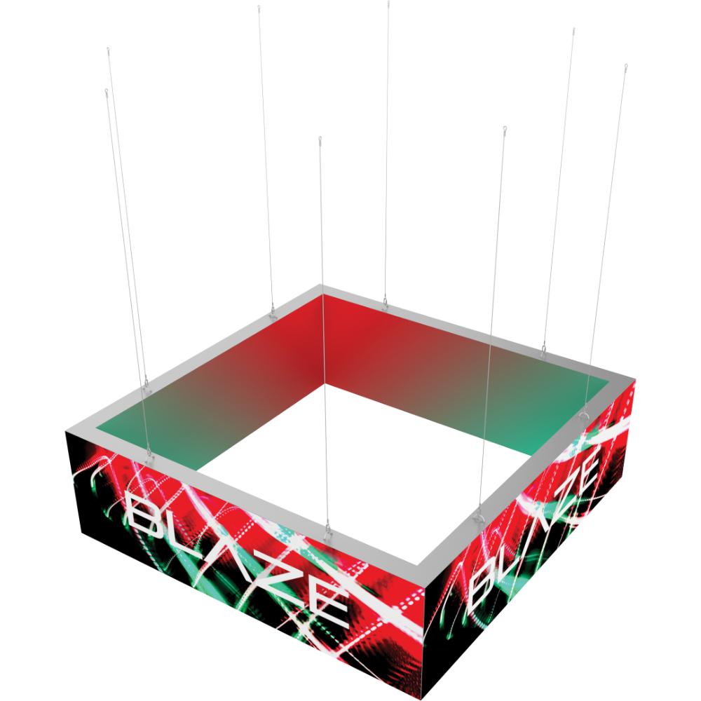 Blaze Light Box - Hanging Square 1003