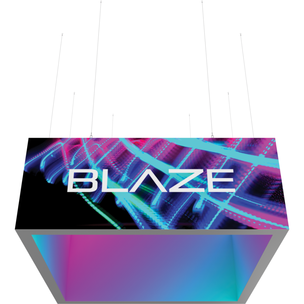 Blaze Light Box - Hanging Square 1004