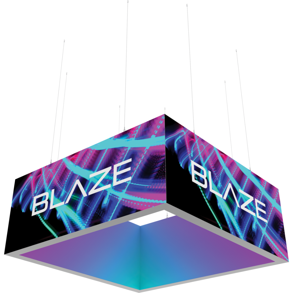 Blaze Light Box - Hanging Square 1004