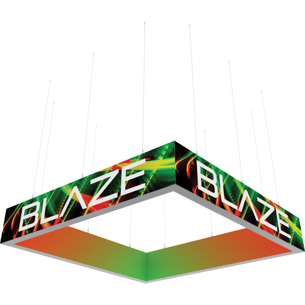 Blaze Light Box - Hanging Square 1202