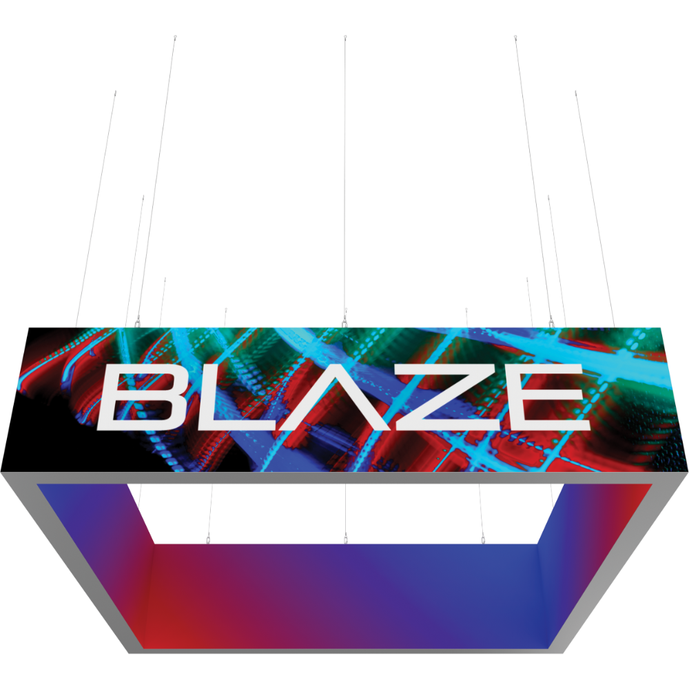 Blaze Light Box - Hanging Square 1203