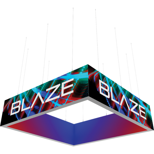 Blaze Light Box - Hanging Square 1203