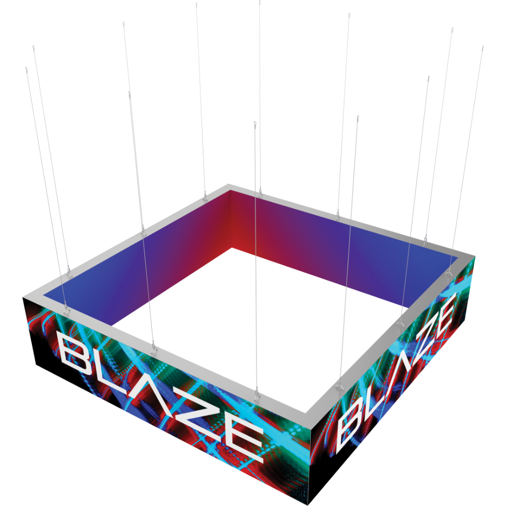 Blaze Light Box - Hanging Square 1203
