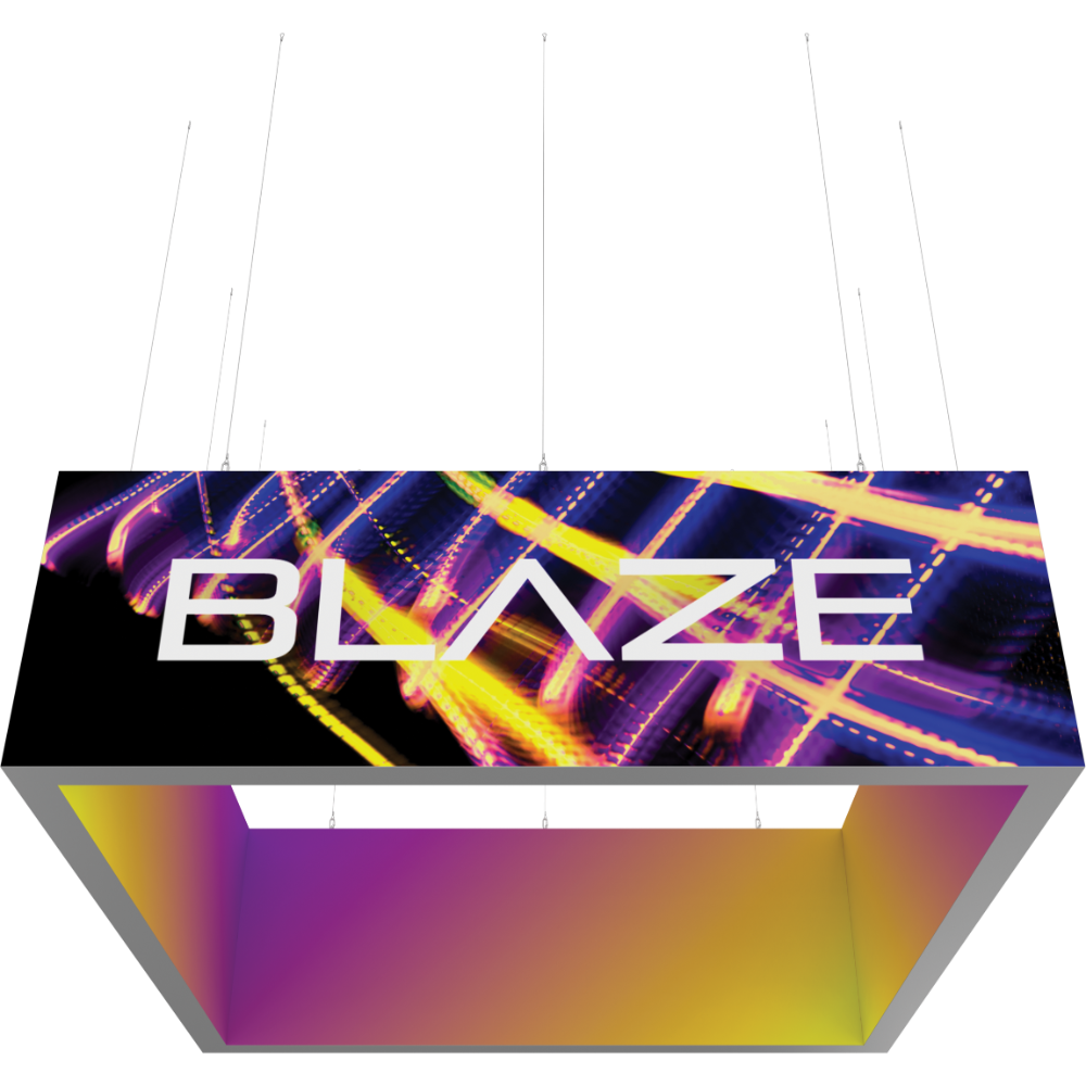 Blaze Light Box - Hanging Square 1204