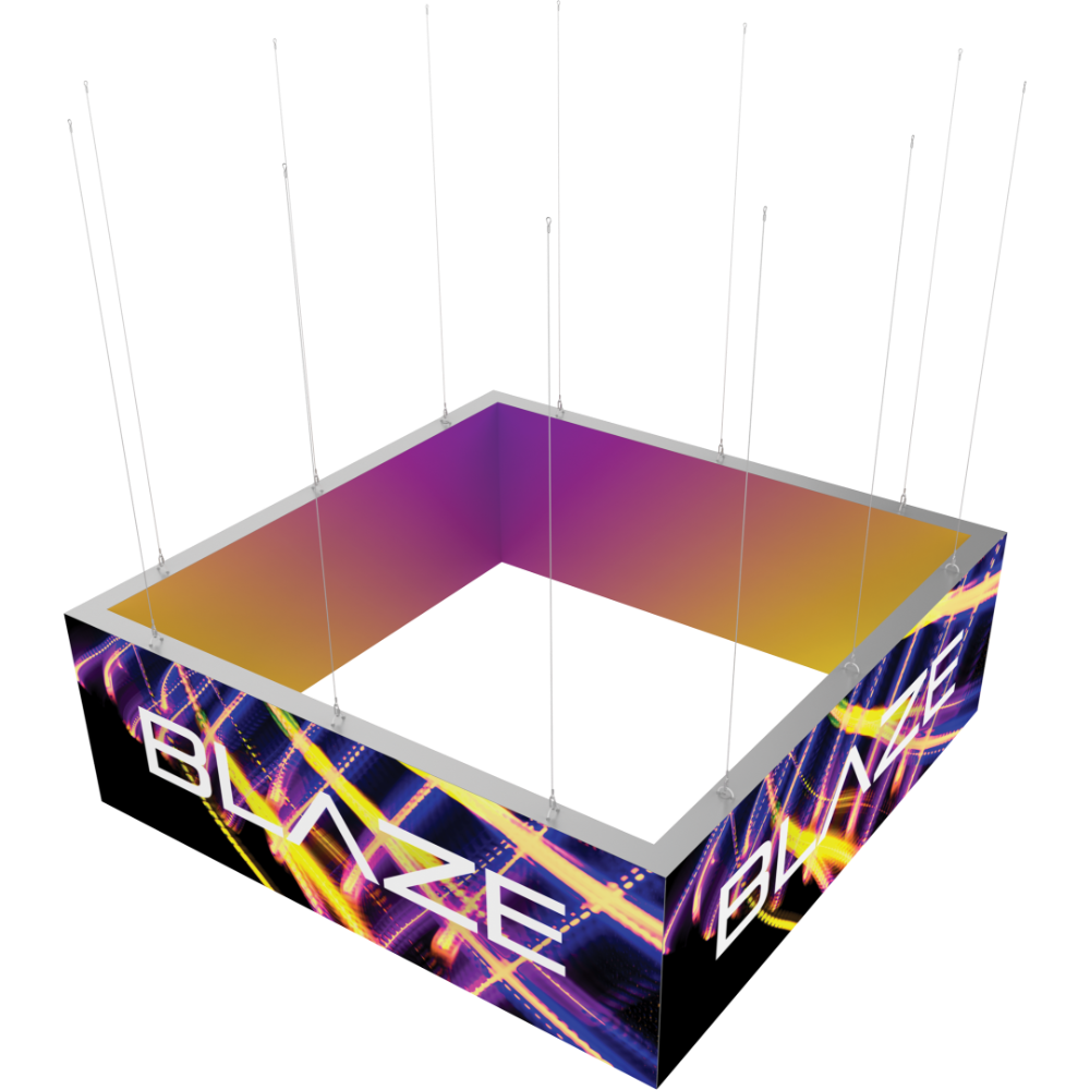 Blaze Light Box - Hanging Square 1204