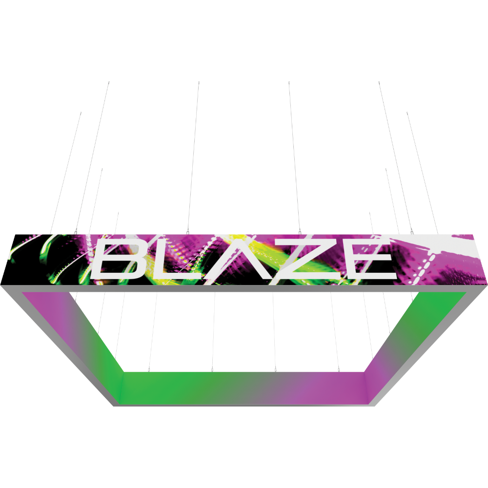 Blaze Light Box - Hanging Square 1602