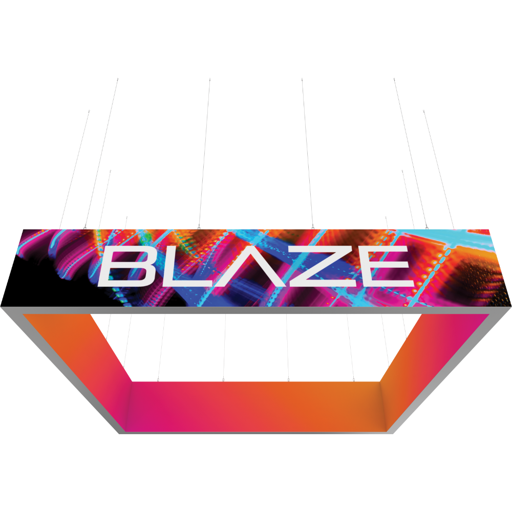 Blaze Light Box - Hanging Square 1603