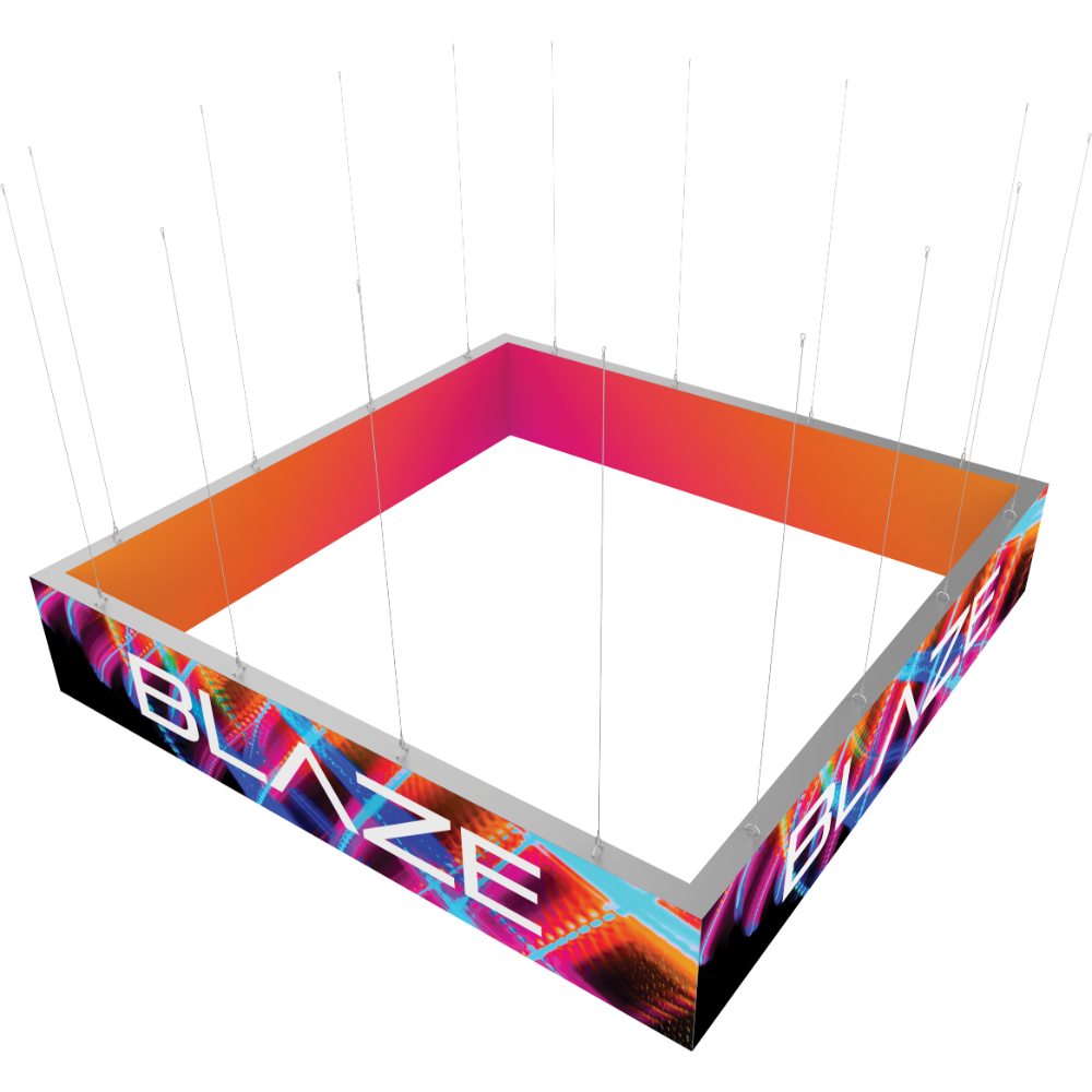 Blaze Light Box - Hanging Square 1603