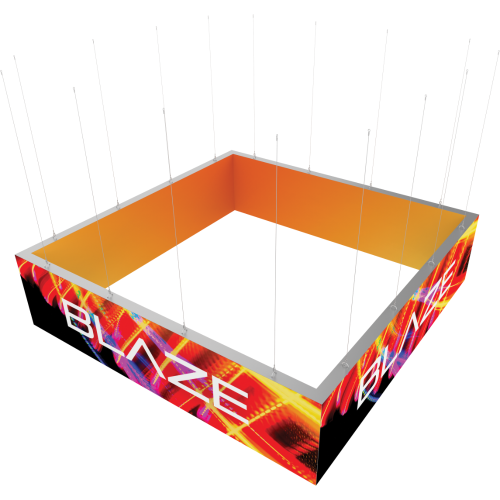 Blaze Light Box - Hanging Square 1604
