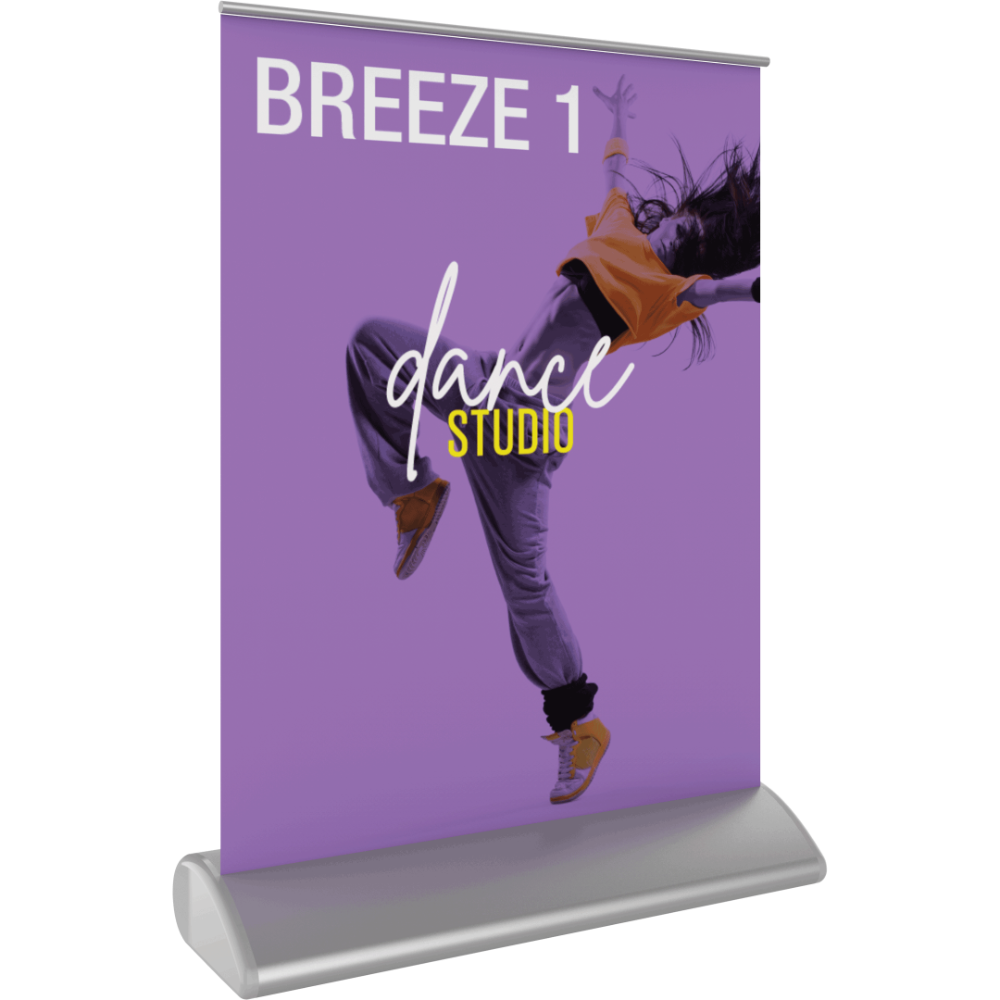 Breeze 1 Tabletop Retractable Banner Stand