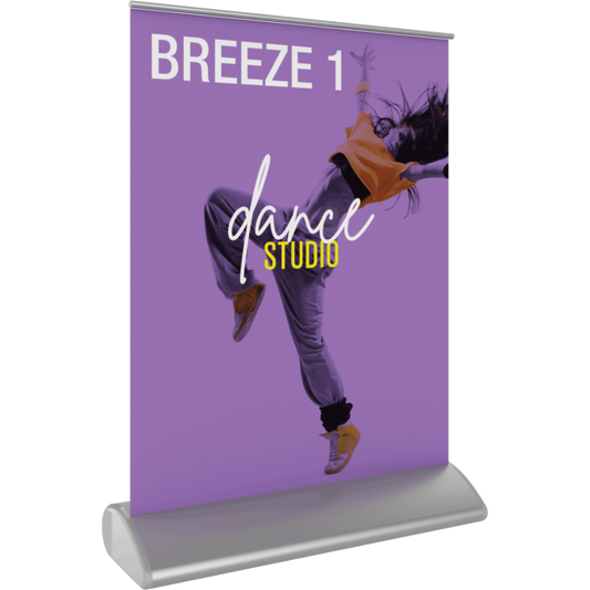 Breeze 1 Tabletop Retractable Banner Stand