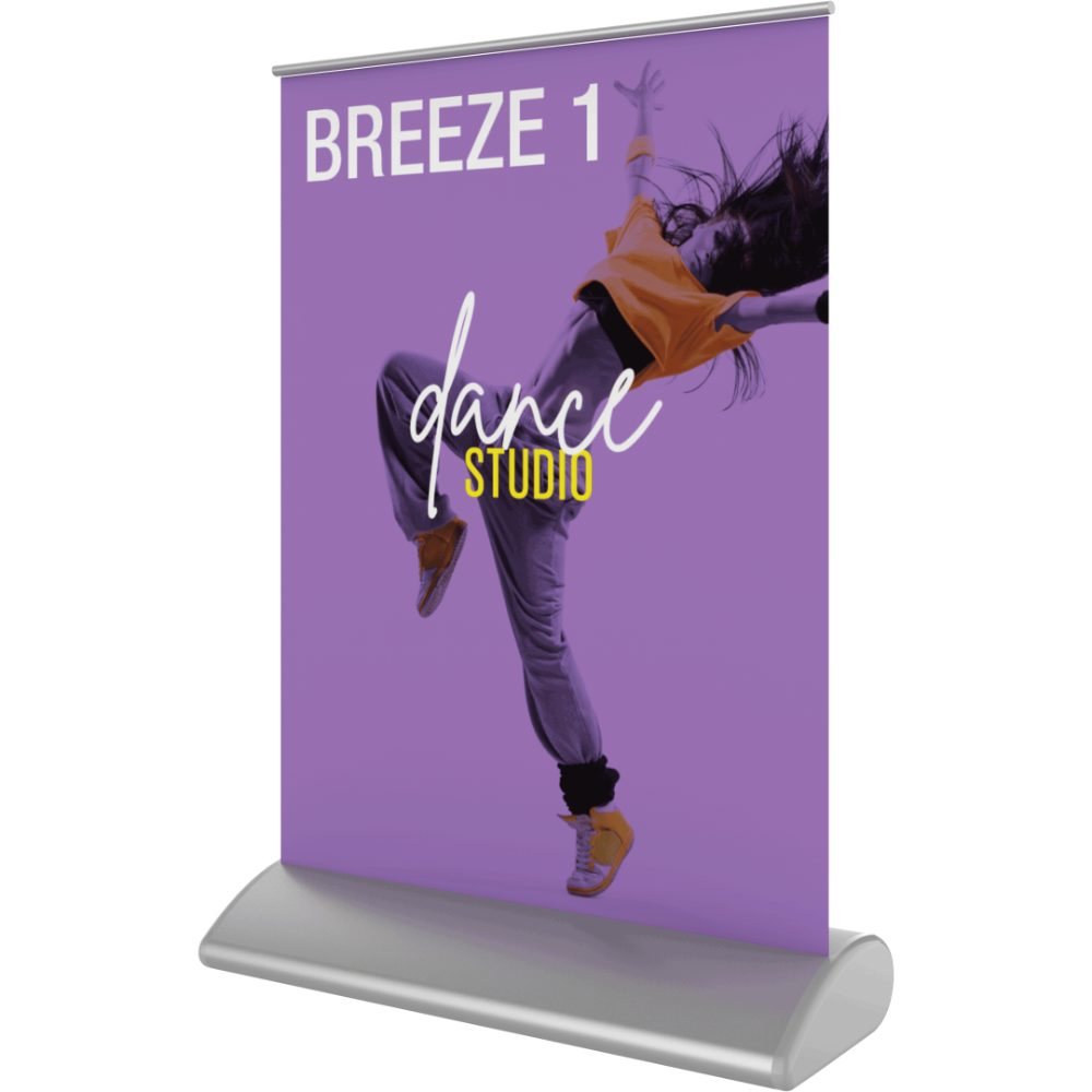 Breeze 1 Tabletop Retractable Banner Stand