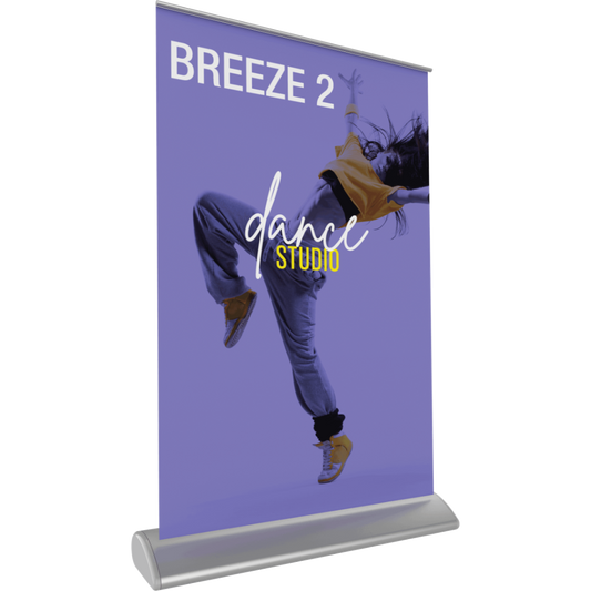 Breeze 2 Tabletop Retractable Banner Stand