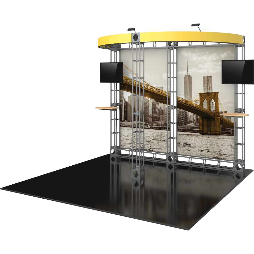 Clio Orbital Express Truss 10ft Modular Exhibit