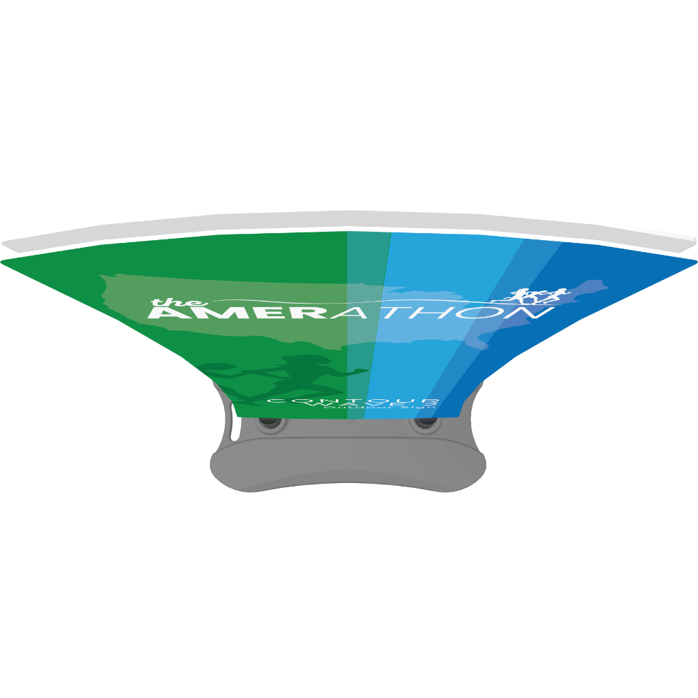 Contour Outdoor Sign Wave 2 - Water Base