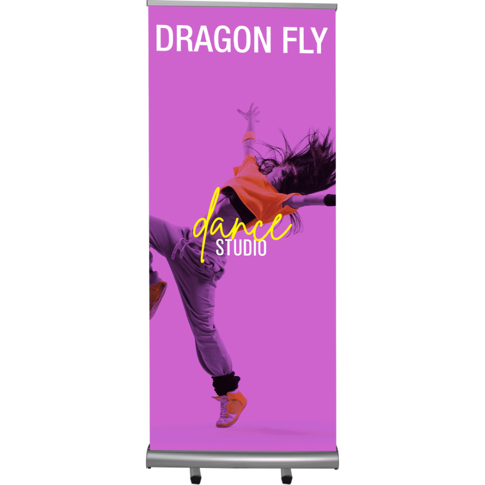 Dragon Fly Retractable Banner Stand