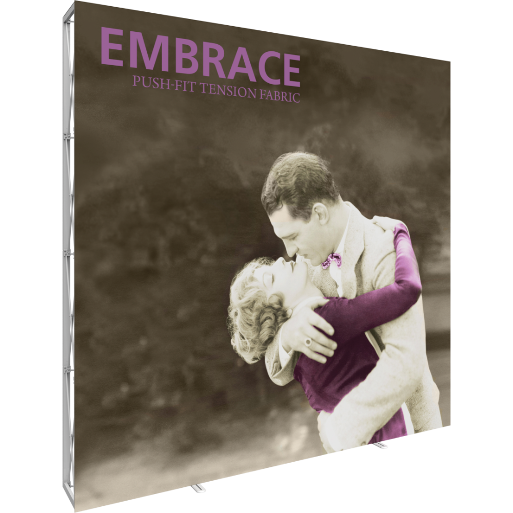 Embrace 10ft Extra Tall Push-Fit Tension Fabric Display