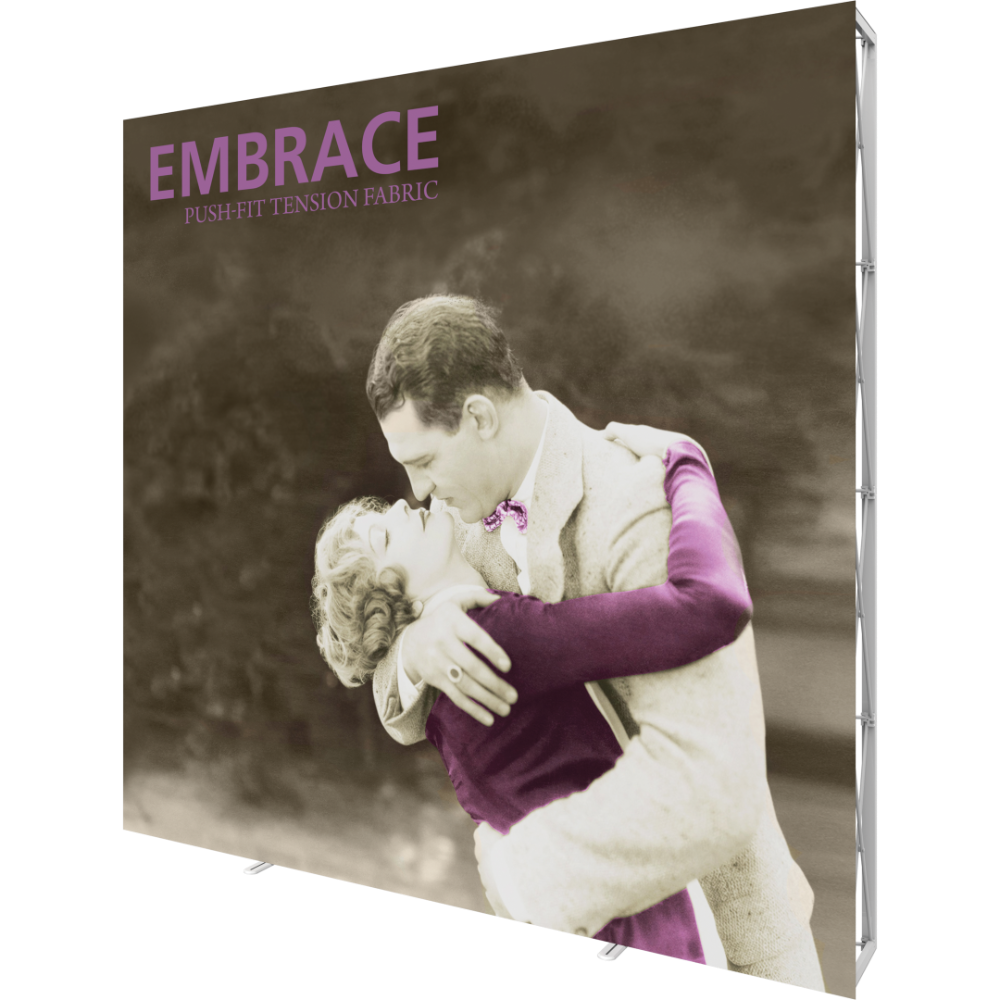 Embrace 10ft Extra Tall Push-Fit Tension Fabric Display