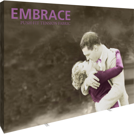 Embrace 10ft Full Height Push-Fit Tension Fabric Display
