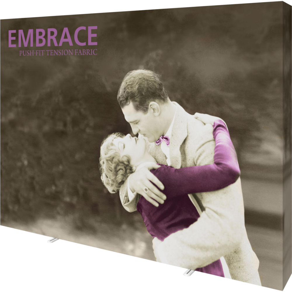 Embrace 10ft Full Height Push-Fit Tension Fabric Display