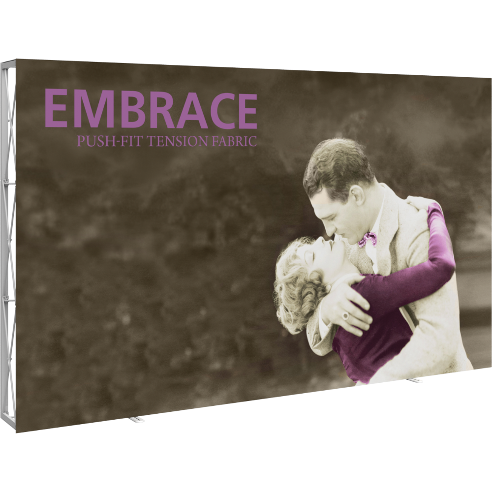 Embrace 12.25ft Full Height Push-Fit Tension Fabric Display
