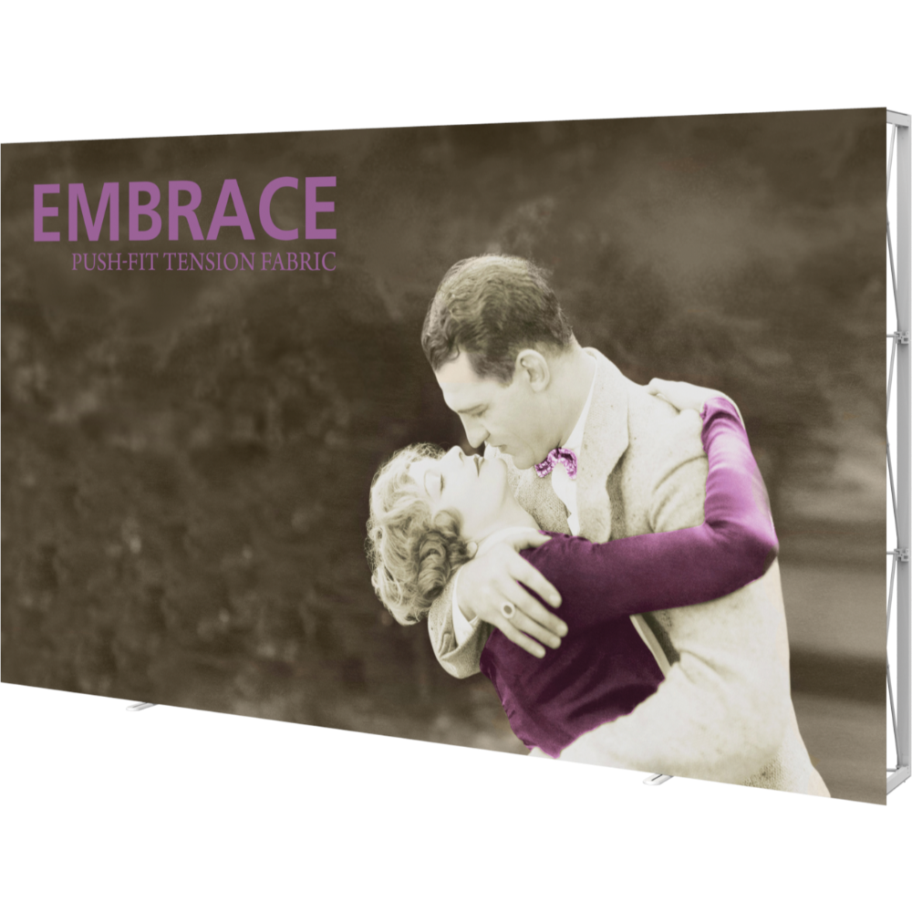 Embrace 12.25ft Full Height Push-Fit Tension Fabric Display