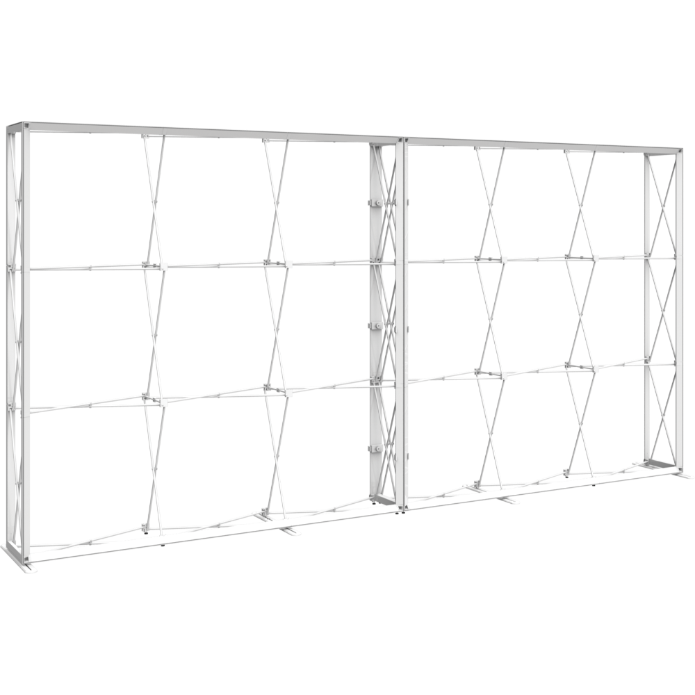 Embrace 20ft Full Height Push-fit Tension Fabric Display