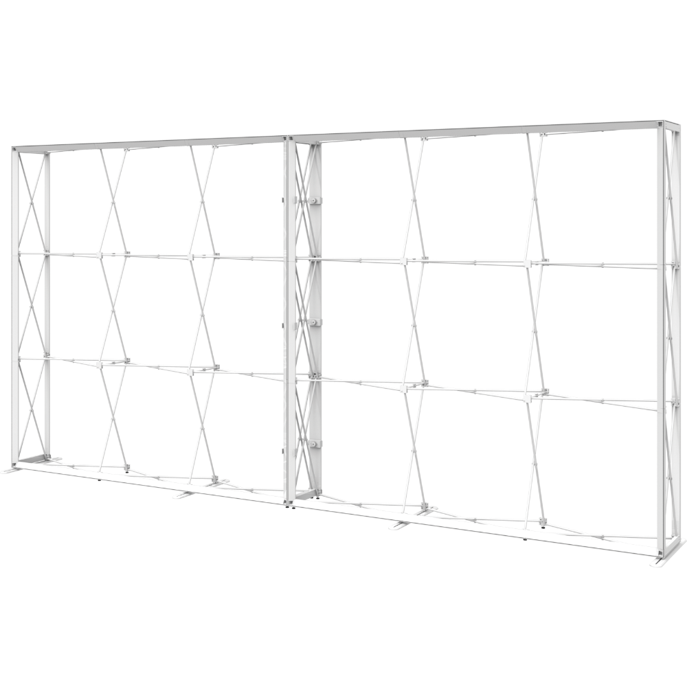 Embrace 20ft Full Height Push-fit Tension Fabric Display