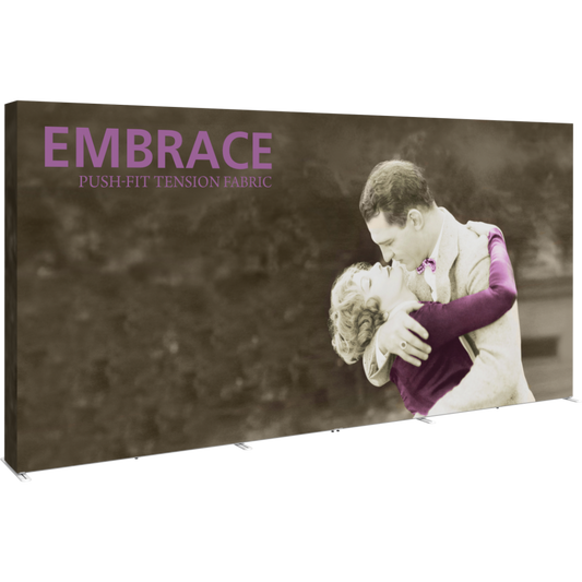 Embrace 20ft Full Height Push-fit Tension Fabric Display
