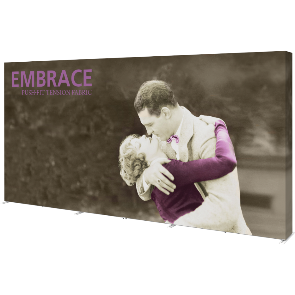 Embrace 20ft Full Height Push-fit Tension Fabric Display