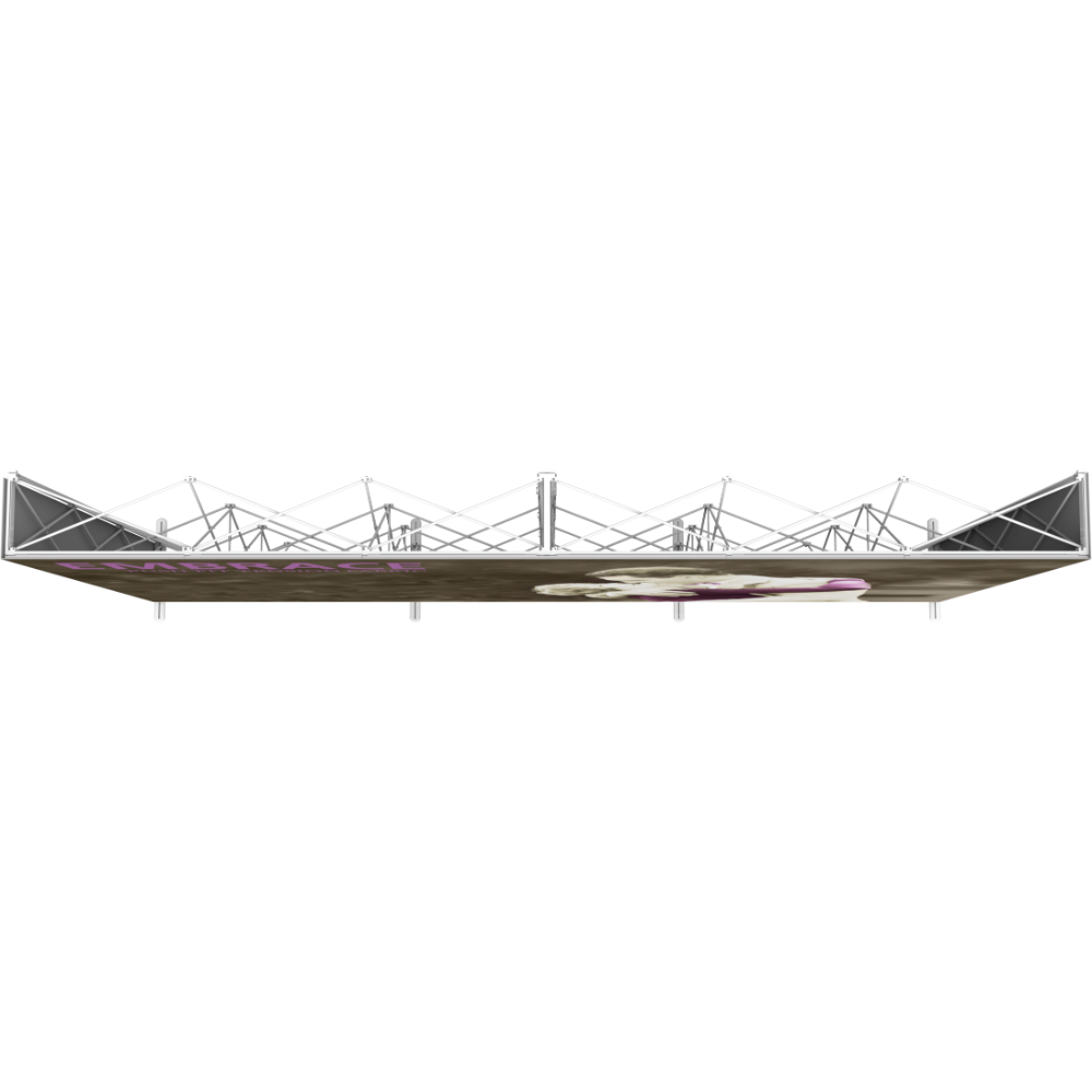 Embrace 20ft Full Height Push-fit Tension Fabric Display
