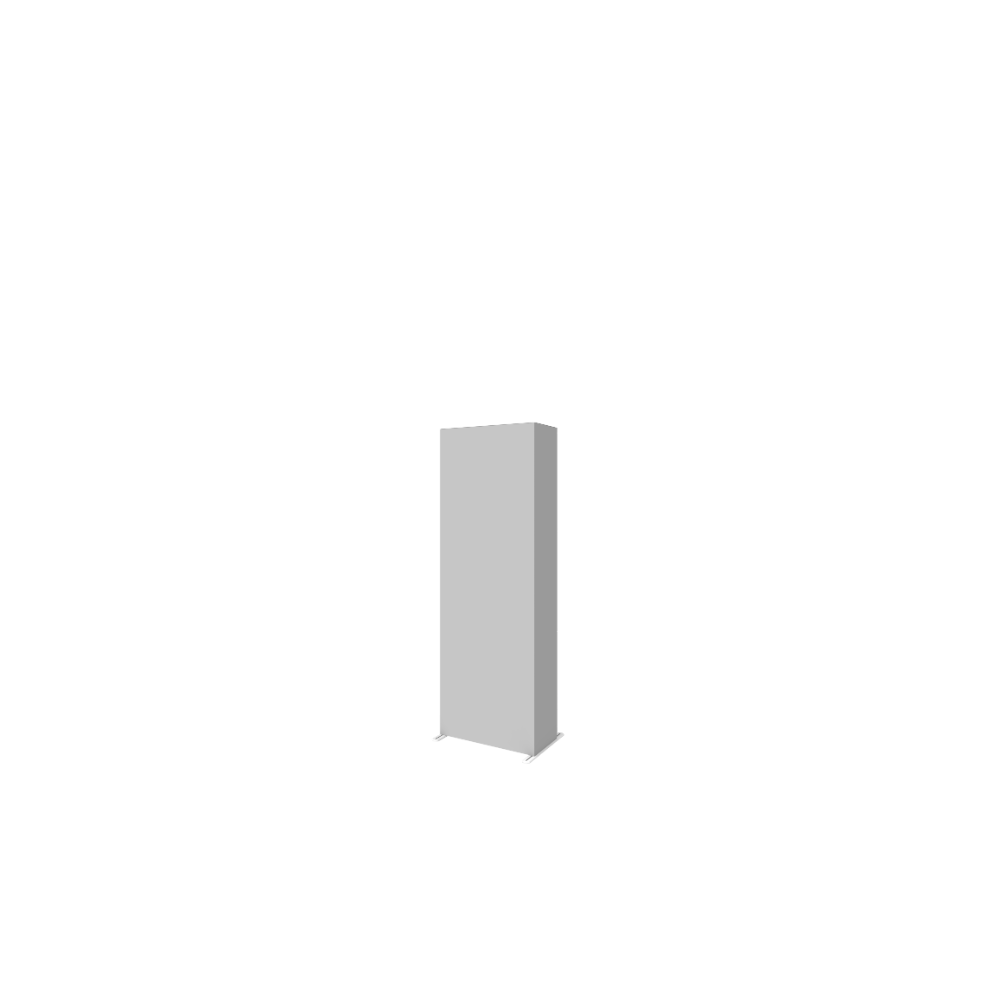 Embrace 2.5ft Full Height Push-Fit Tension Fabric Display
