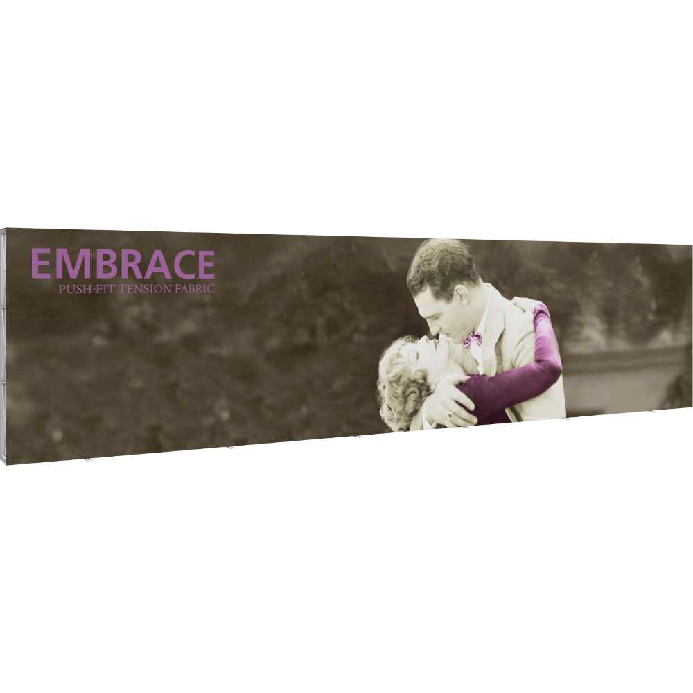 Embrace 30ft Full Height Push-fit Tension Fabric Display