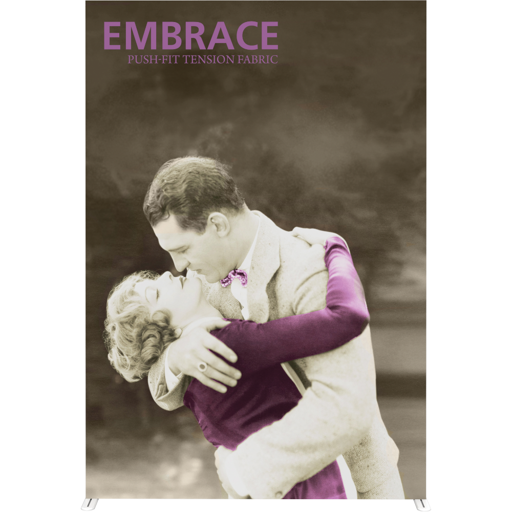 Embrace 5ft Full Height Push-Fit Tension Fabric Display