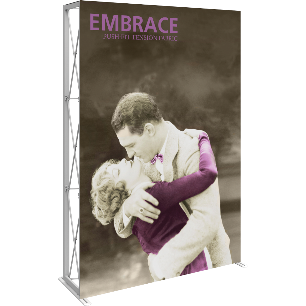 Embrace 5ft Full Height Push-Fit Tension Fabric Display