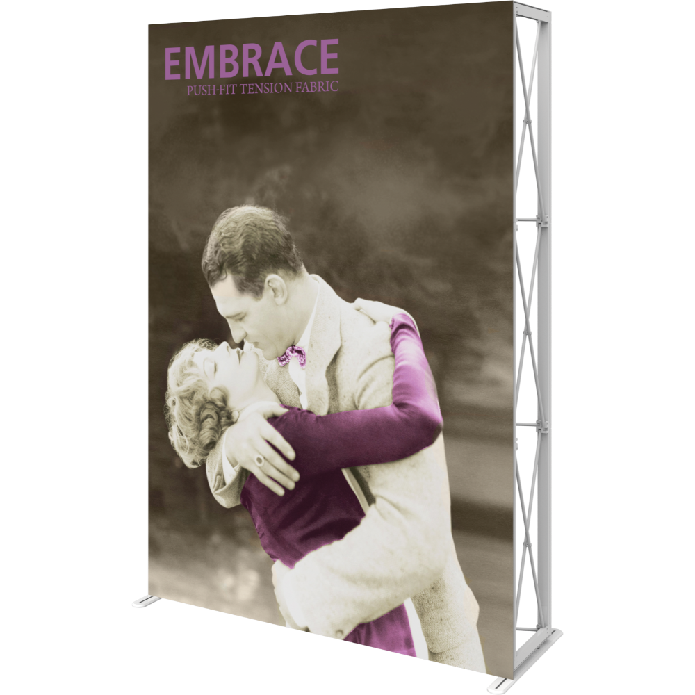 Embrace 5ft Full Height Push-Fit Tension Fabric Display
