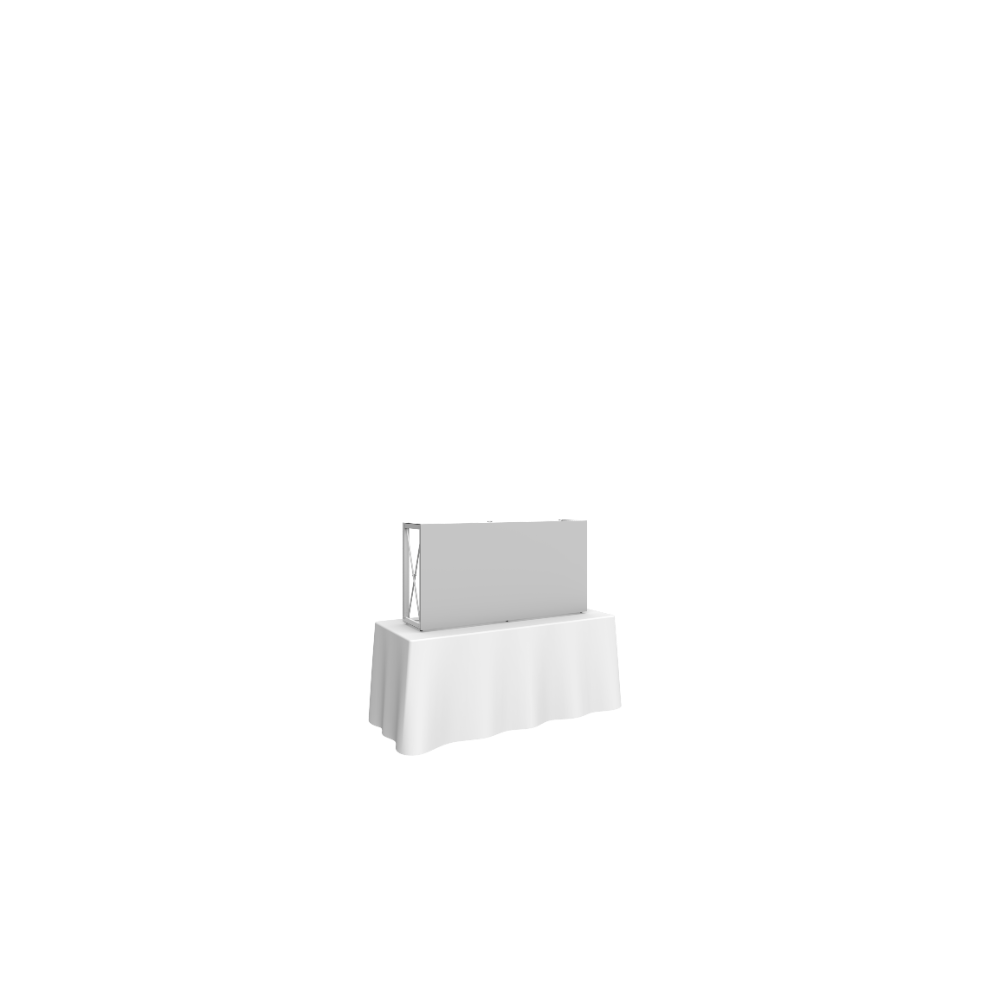 Embrace 5ft Tabletop Push-Fit Tension Fabric Display