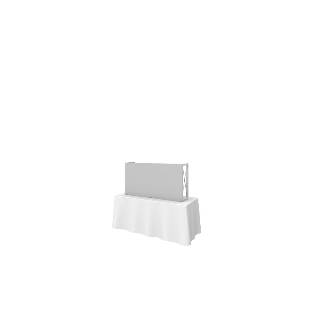 Embrace 5ft Tabletop Push-Fit Tension Fabric Display