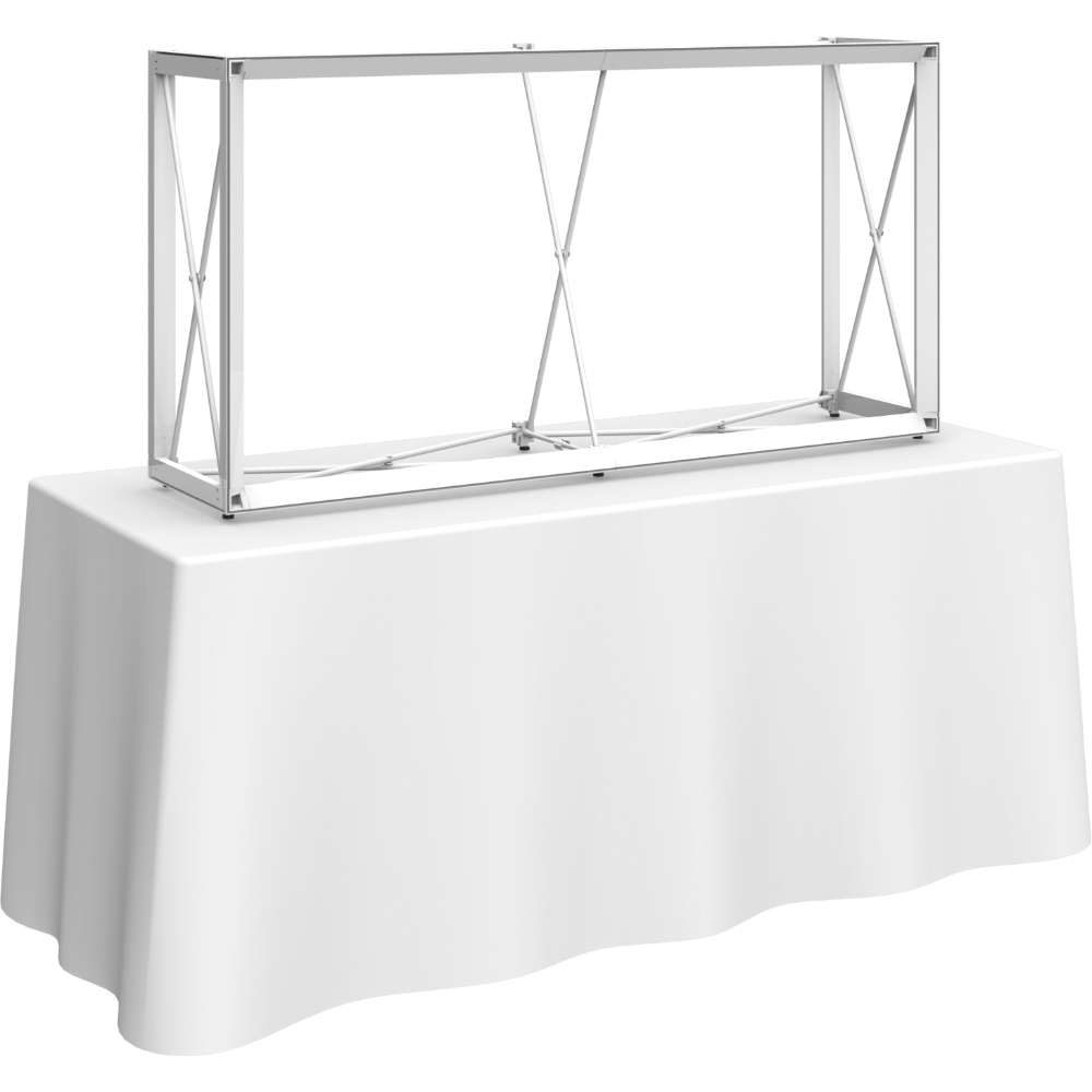 Embrace 5ft Tabletop Push-Fit Tension Fabric Display