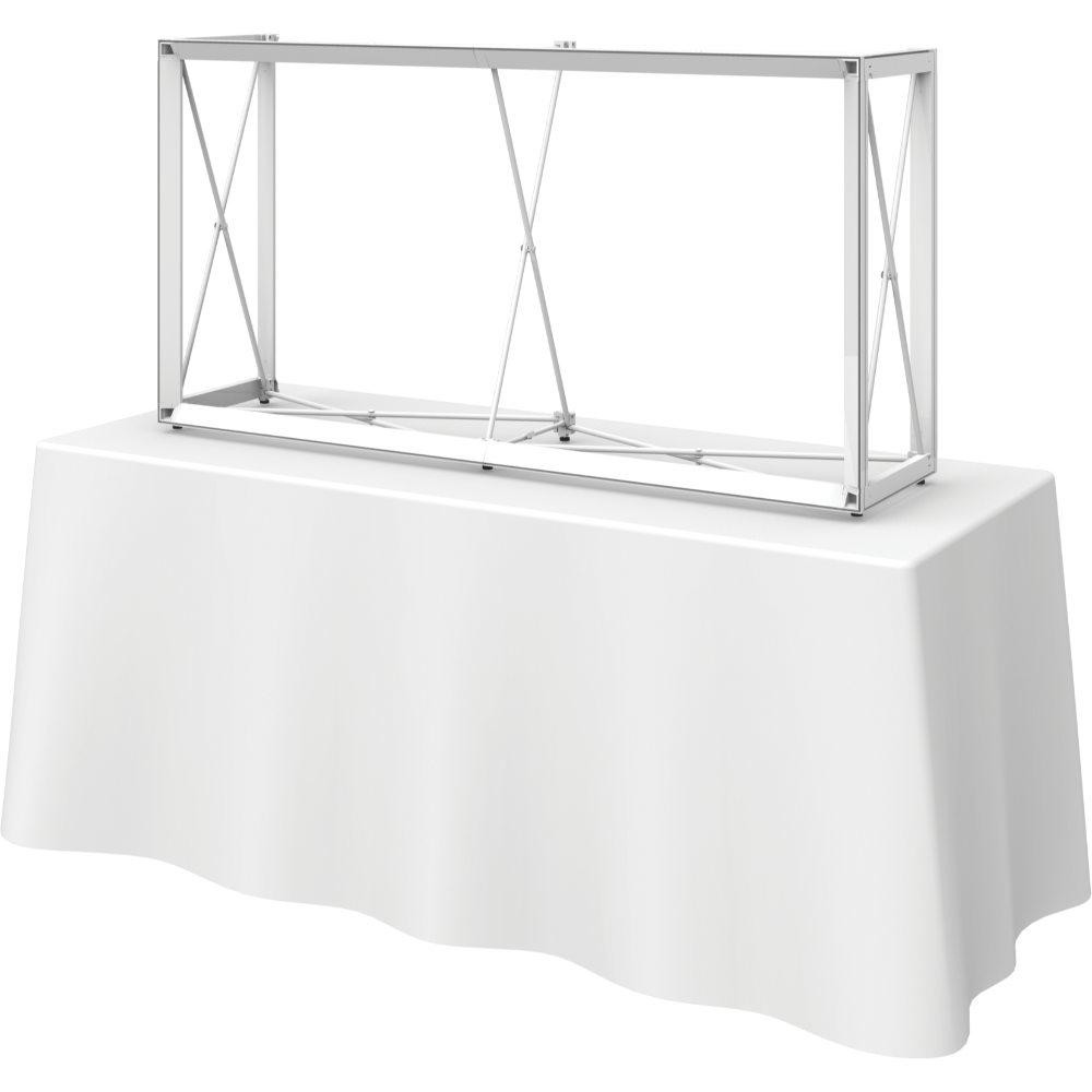 Embrace 5ft Tabletop Push-Fit Tension Fabric Display